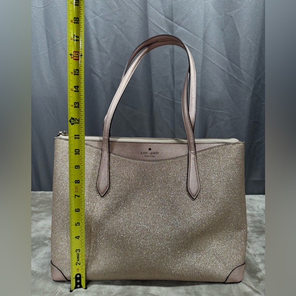 Kate Spade Metallic Gold Tote - Picture 11 of 12
